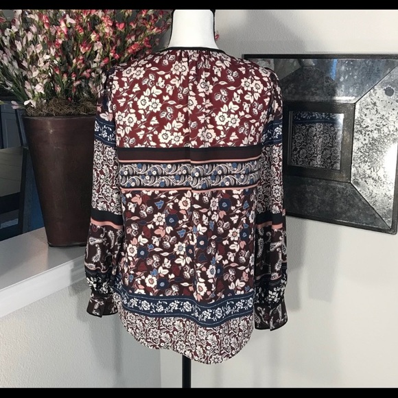 Kate Spade Madison Avenue Patchwork Raeda Top - Picture 5 of 7